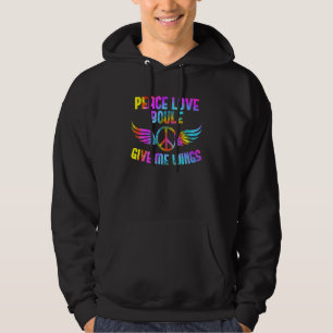Peace Sign Bocce Player Boule - Peace Love Boule Hoodie
