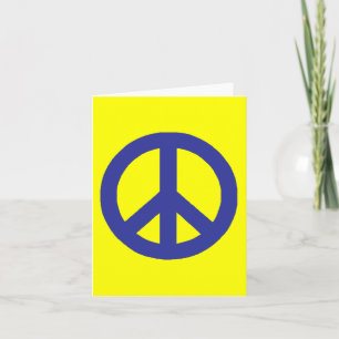 Peace Sign Card