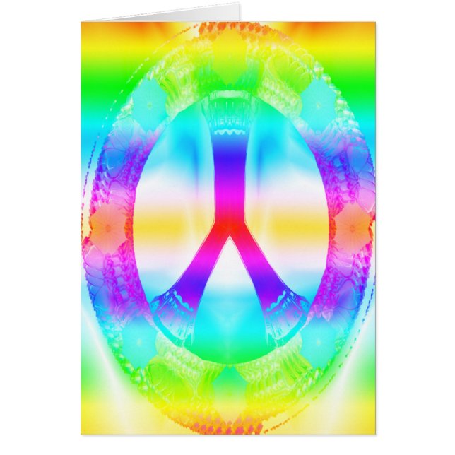 Peace Sign Card (Front)