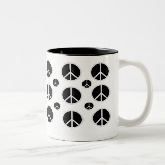 PEACE SIGN COFFE MUG