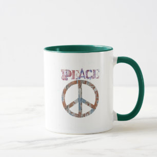 Peace Sign Coffee Cup