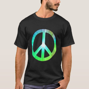 Peace Sign  Colour Gradient Light  Hope  Peace T-Shirt