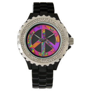 Peace Sign Colour Me Bright Watch