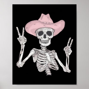 Peace Sign Cowboy Hat Western Mexican Halloween