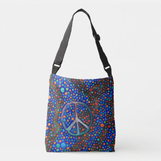 Peace Sign Crossbody Bag