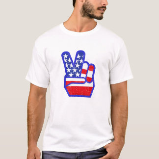 PEACE SIGN DISTRESS T-Shirt