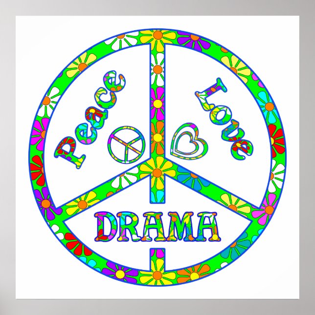 Peace Sign Drama (Front)