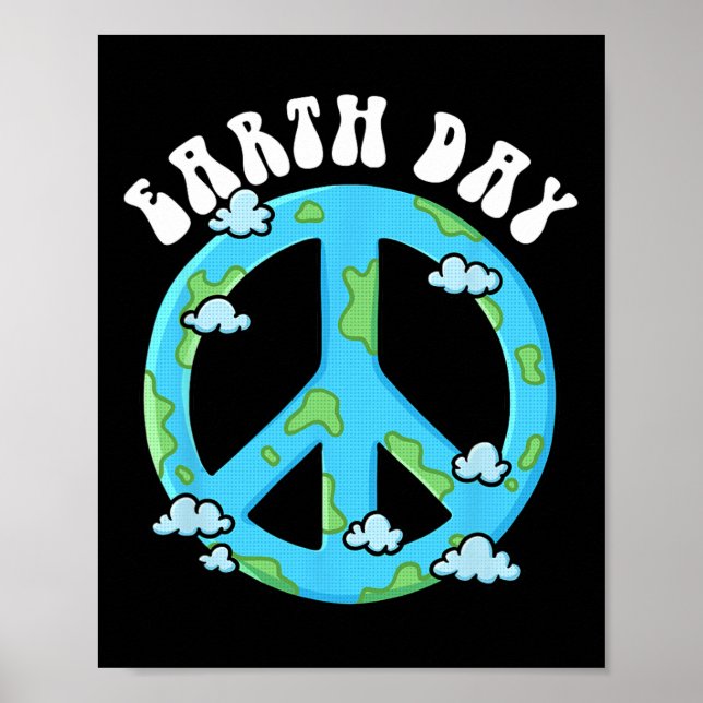 Peace Sign Earth Day  (Front)