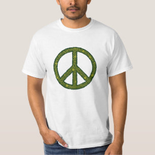 peace sign green T-Shirt