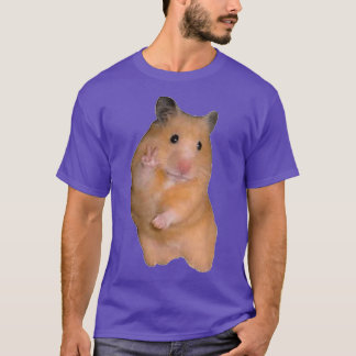 Peace Sign Hamster Meme T-Shirt