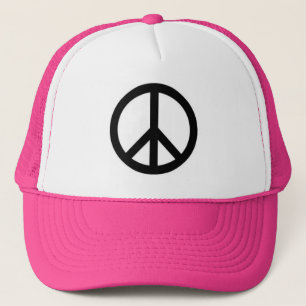 peace sign hat
