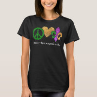 Peace Sign Heart Fleur De Lys Hippie Peace Love Ma
