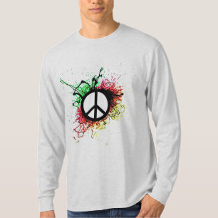 Peace Sign in Colour Men’s T-Shirt