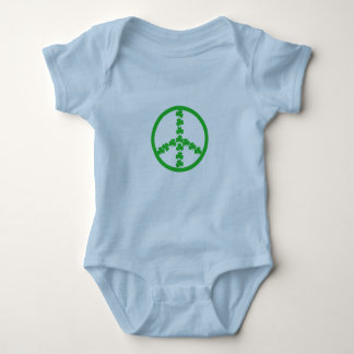 Peace sign Irish baby Baby Bodysuit