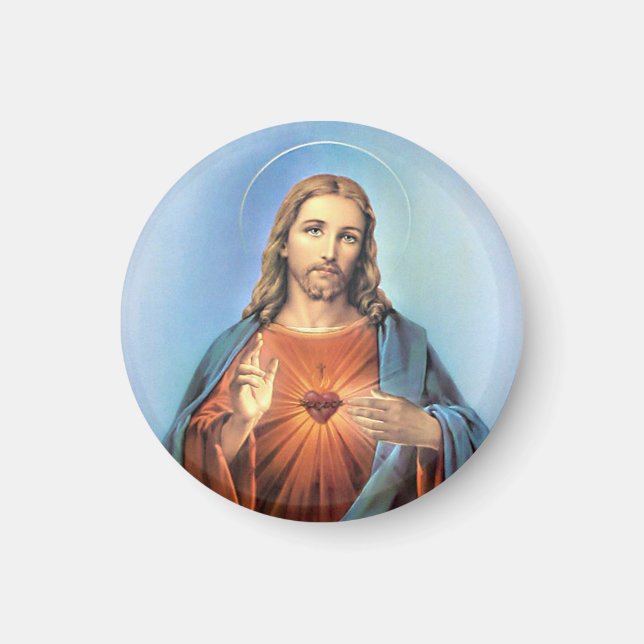 Peace Sign/Jesus Magnet (Front)