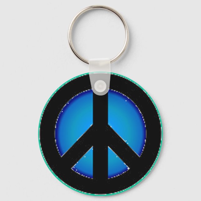 PEACE SIGN KEY CHAIN (Front)