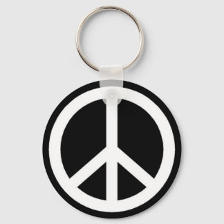 Peace Sign Key Ring