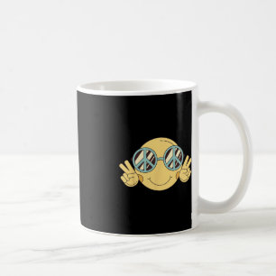PEACE SIGN LOVE 60s 70s Groovy Hippie Costume Hall Coffee Mug