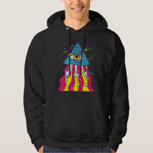 Peace Sign Love 60s 70s Tie Dye Hippie Costume Hoodie