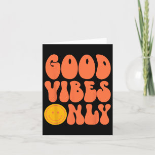 Peace Sign Love 60s 70s Tie Dye Hippie Halloween C Card