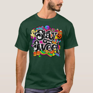 PEACE SIGN LOVE 60s 70s Tie Dye Hippie Halloween C T-Shirt