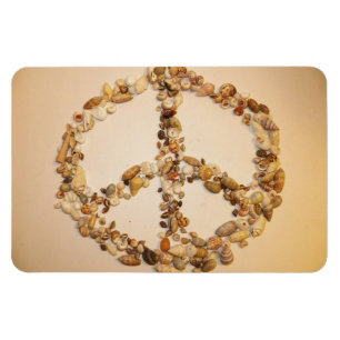 Peace sign magnet
