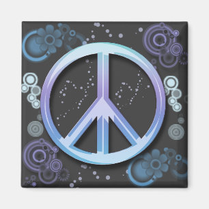 Peace Sign Magnet