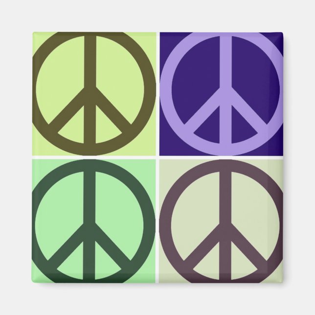 Peace Sign Magnet (Front)