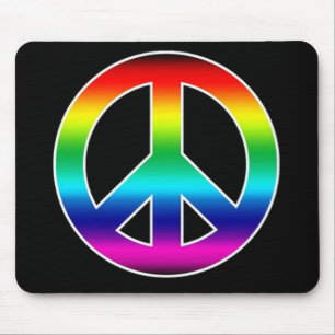 Peace Sign - mousepad