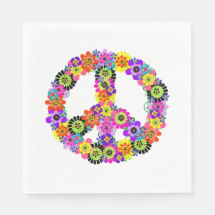 Peace Sign Napkin