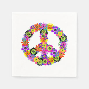 Peace Sign Napkin