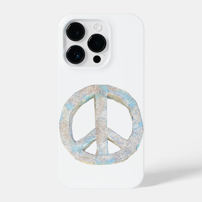 Peace sign phone case (Back)