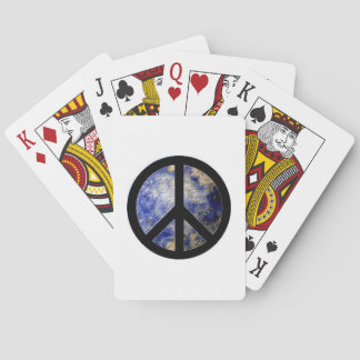 Peace Sign Playing Cards