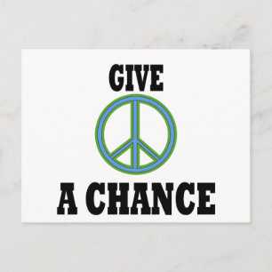 Peace Sign Postcard