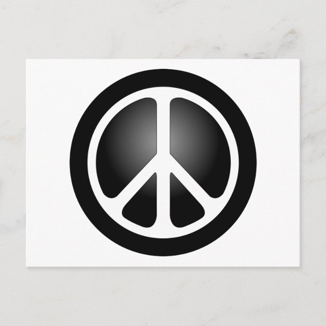 Peace Sign Postcard (Front)