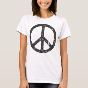 Peace sign woman children men  T-Shirt