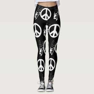 PEACE SIGNS LEGGINGS
