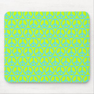 Peace Signs Mouse Pad