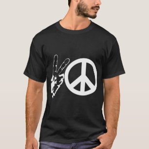 PEACE SIGNS (WHT) T-Shirt