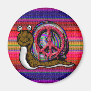 peace snail magnet