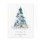 Peace Snow Watercolor Pine Christmas Tree Gifts