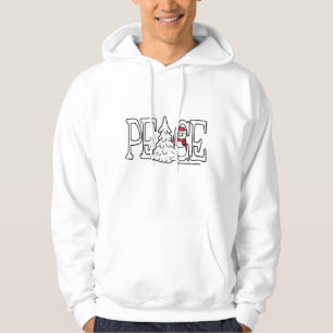 Peace Snowman Hoodie