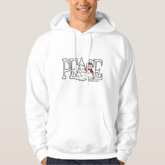 Peace Snowman Hoodie