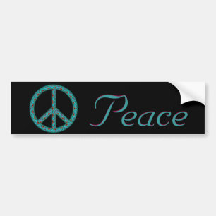 Peace Southwest Blk2 Bumper Sticker