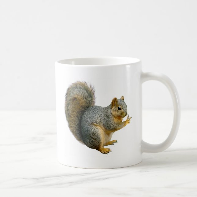 Peace Squirrel Coffee Mug (Right)