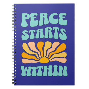 Peace Starts Within		 Notebook