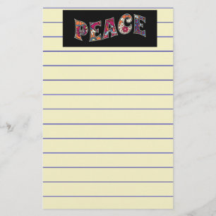 Peace Stationery