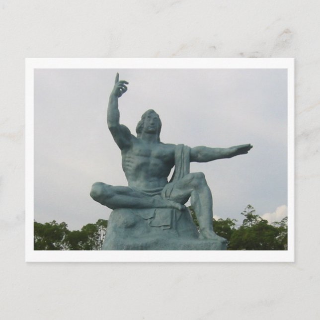 Peace Statue Postcard (Front)