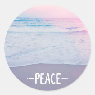 PEACE sticker to brighten your day!