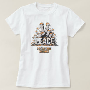 Peace Stone Flower Vintage Inspirational Quote T-Shirt